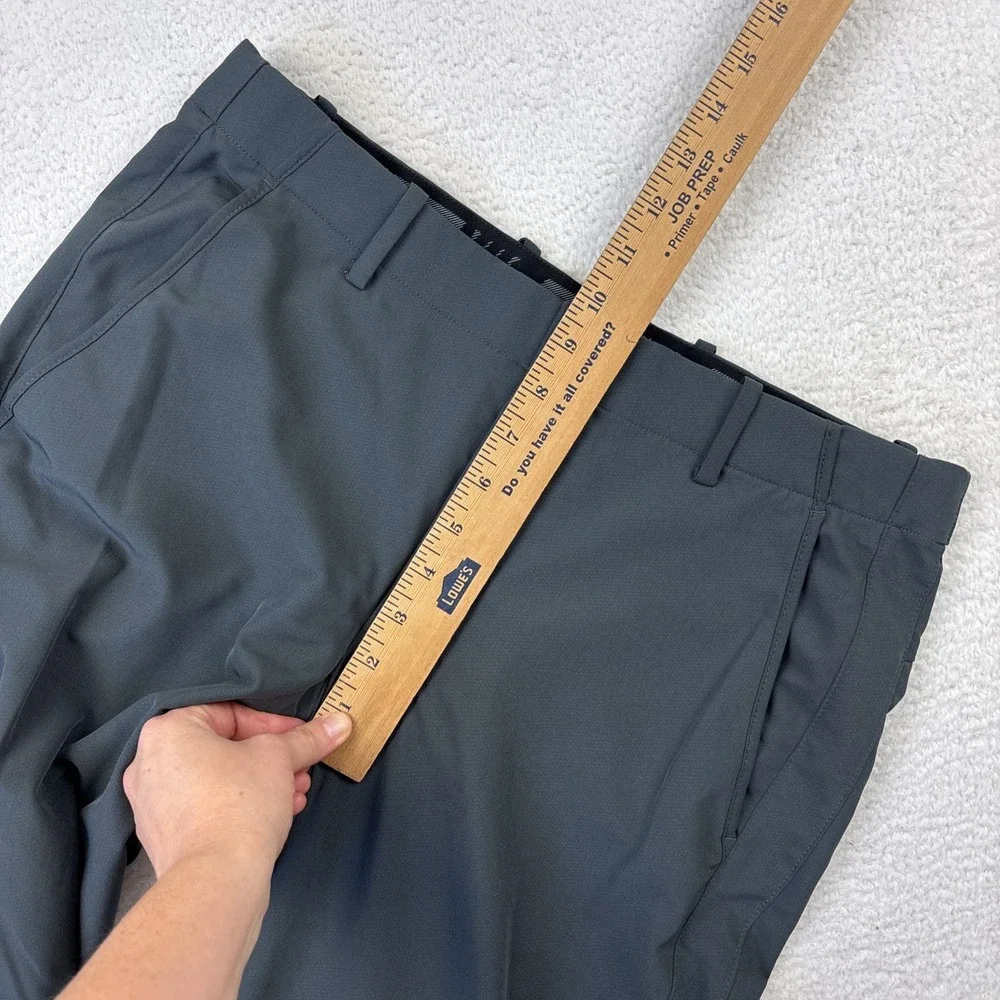 NIKE Dri-FIT Slim Fit Mens Golf Pants Size 32/34 Gray Lightweight Stretch Modern